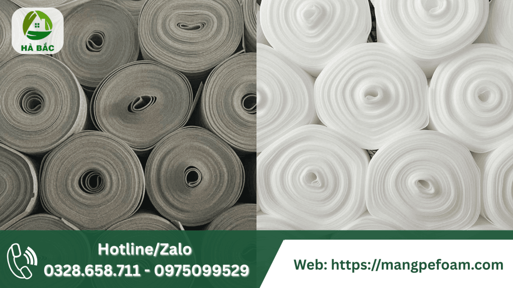 Màng xốp PE Foam đóng gói gốm sứ tại Lái Thiêu