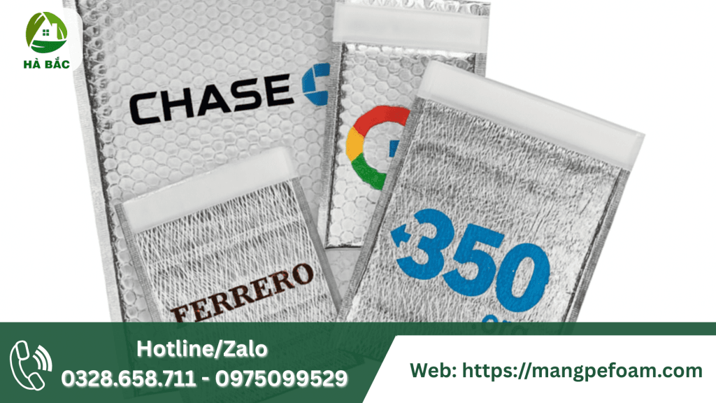 Túi Xốp Bạc In Logo Thiết Kế Theo Yêu Cầu Túi Xốp Bạc In Logo Thiết Kế Theo Yêu Cầu