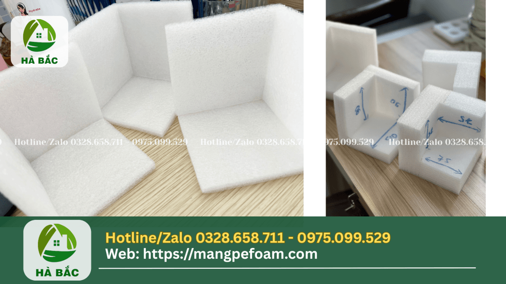 góc xốp dẻo đóng gói hàng xuất khẩu