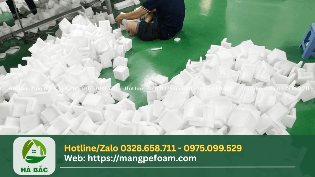 góc xốp dẻo đóng gói hàng xuất khẩu