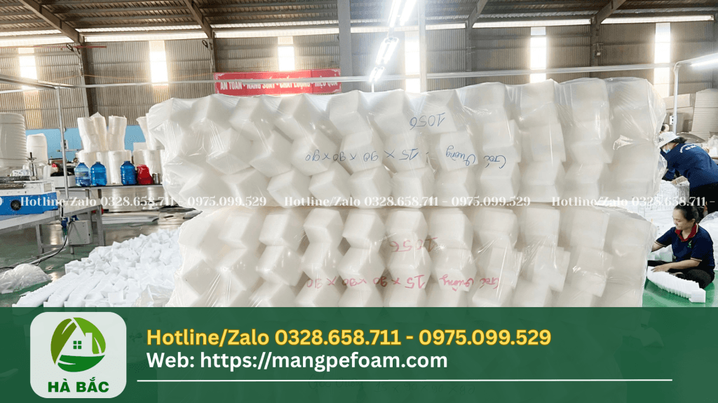 góc xốp dẻo đóng gói hàng xuất khẩu