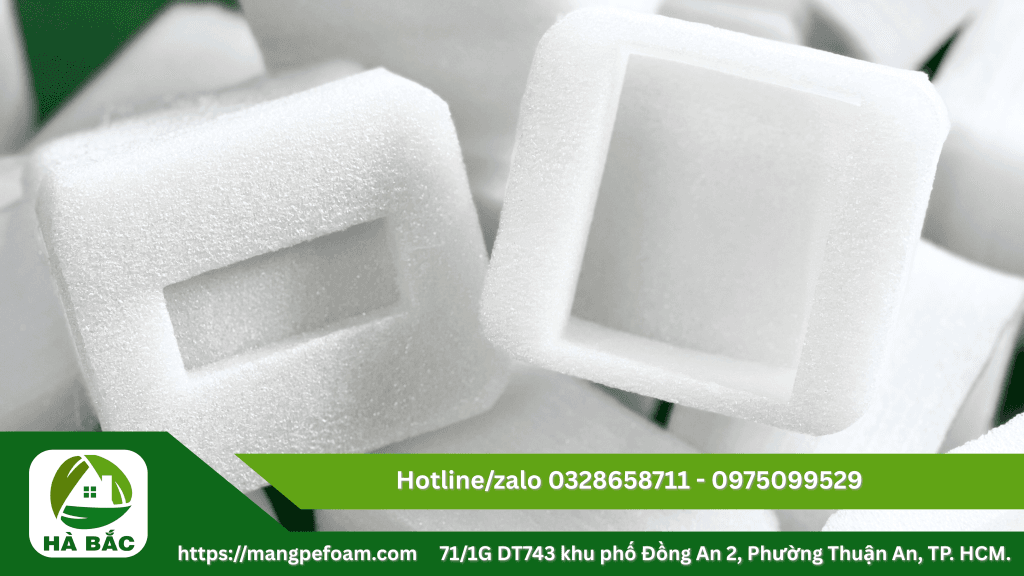 Khay xốp định hình theo yêu cầu lót hộp quà tặng cao cấp cố định chắc chắn