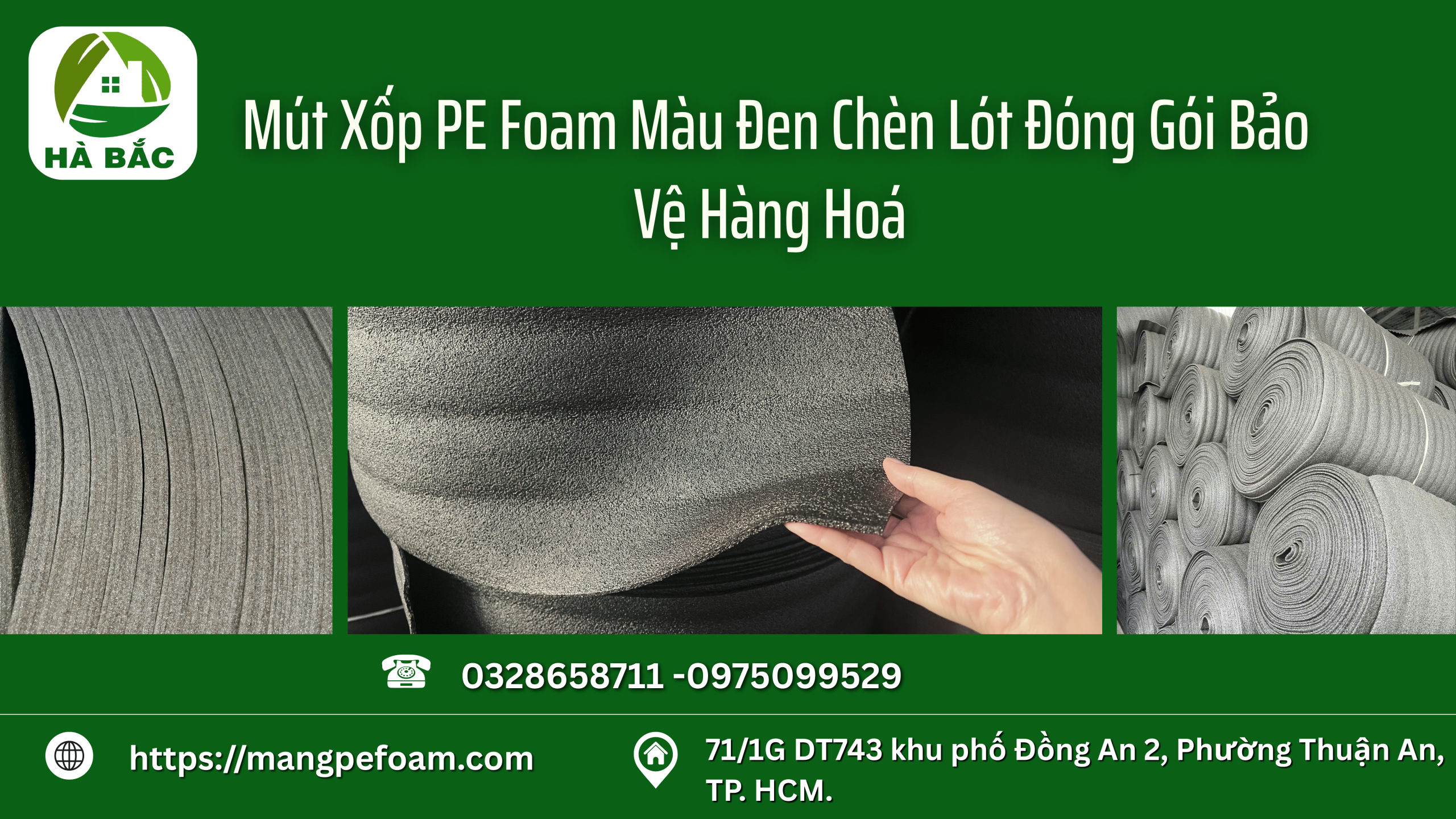 Mút Xốp PE Foam Màu Đen Dùng Để Làm Gì Trong Chèn Lót Đóng Gói Bảo Vệ Hàng Hoá