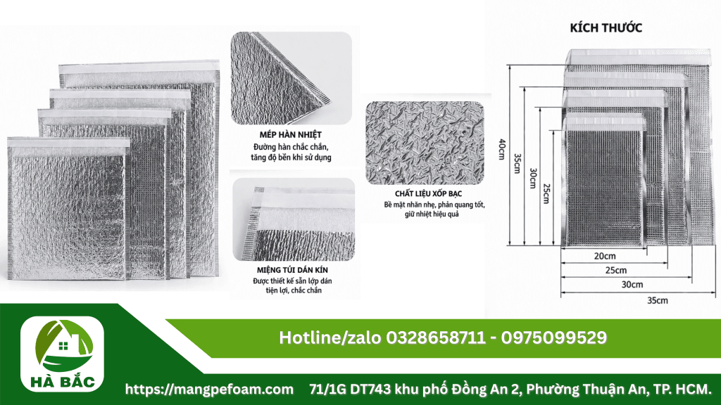 Túi giữ nhiệt đựng bánh