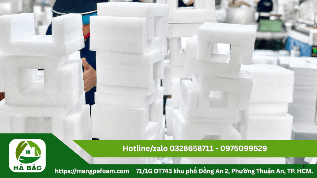 Đinh hình bằng xốp PE Foam Đinh hình bằng xốp PE Foam