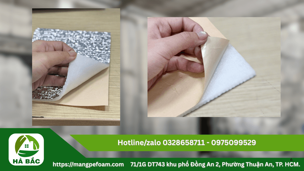 Tấm xốp bạc giữ nhiệt chống nóng Tấm xốp bạc giữ nhiệt chống nóng