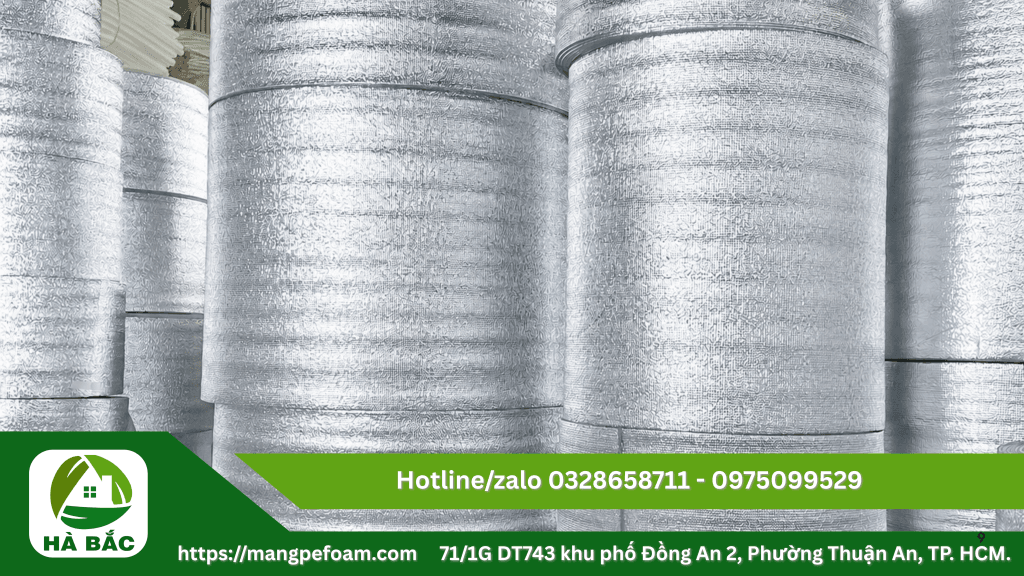 Tấm xốp bạc giữ nhiệt chống nóng Tấm xốp bạc giữ nhiệt chống nóng