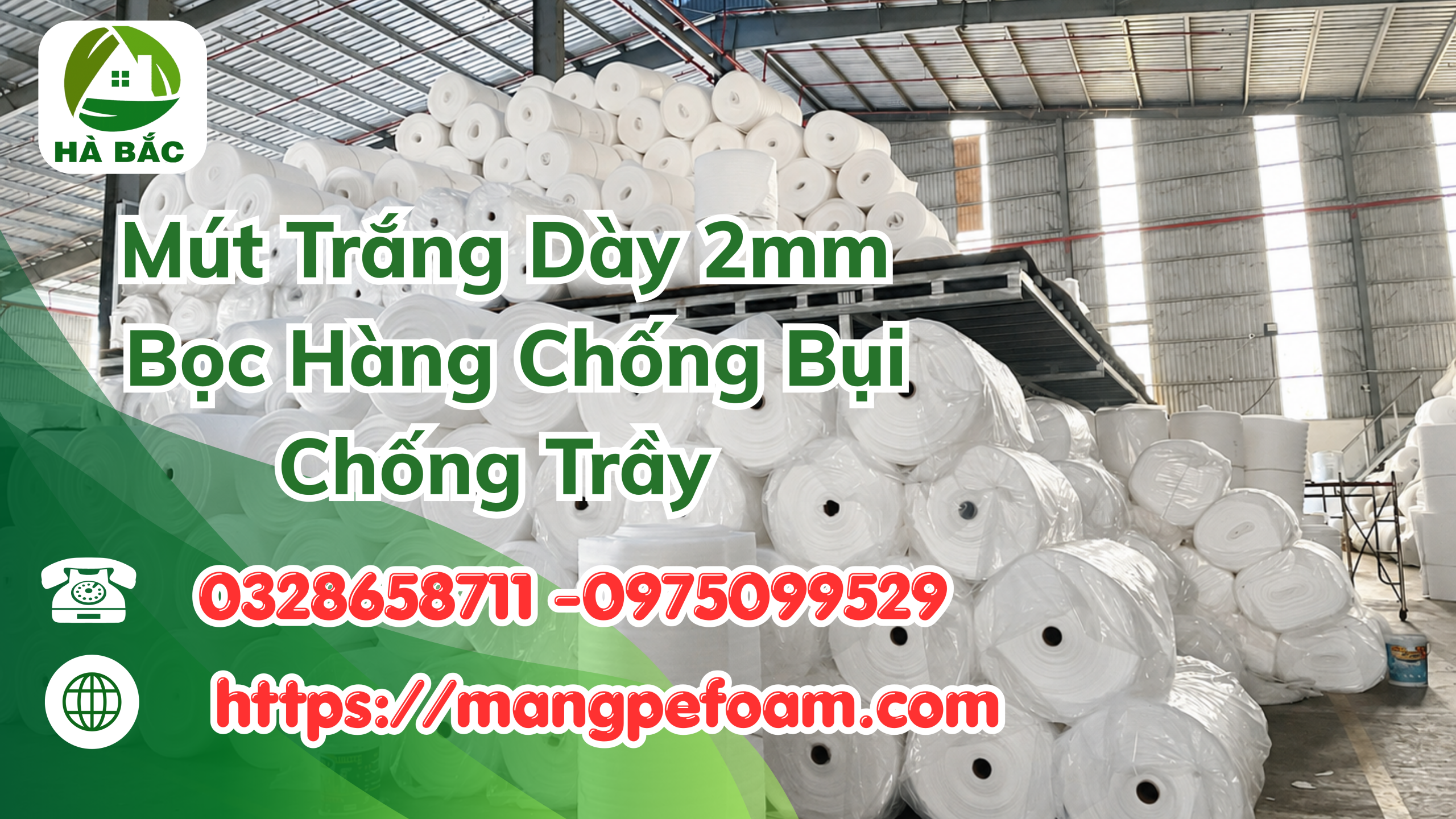 Mút Trắng Dày 2mm Bọc Hàng Chống Bụi Chống Trầy Khi Vận Chuyển Tại Tây Ninh