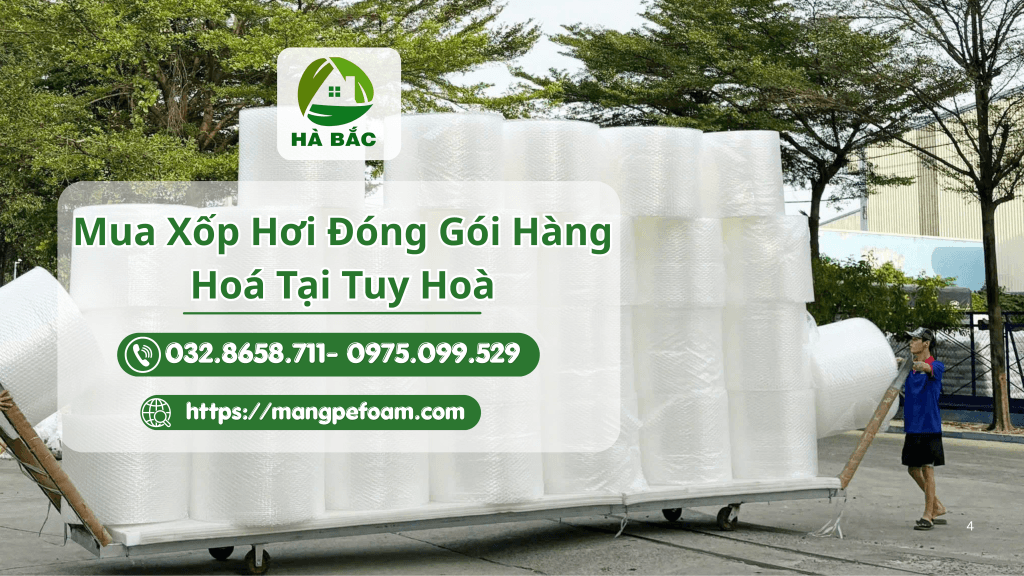 Xốp hơi đóng gói hàng hoá Xốp hơi đóng gói hàng hoá